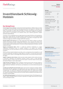 FitchRatings Full Rating Report für die Investitionsbank Schleswig-Holstein (IB.SH) herunterladen