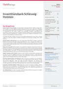 FitchRatings Full Rating Report für die Investitionsbank Schleswig-Holstein (IB.SH) herunterladen